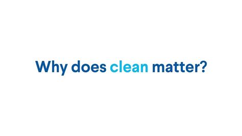 Why Does Cleaning Matter?