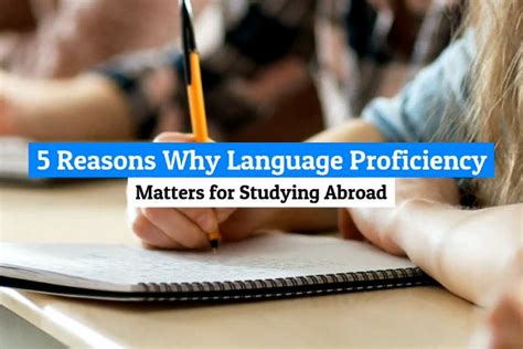 Why English Proficiency Matters