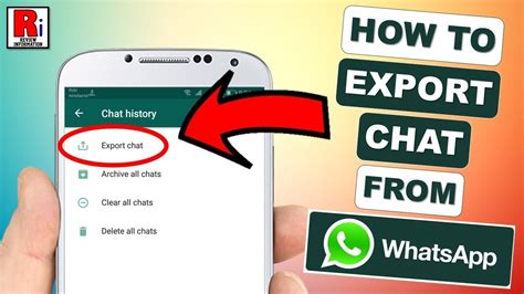 Why Exporting WhatsApp Chats Matters