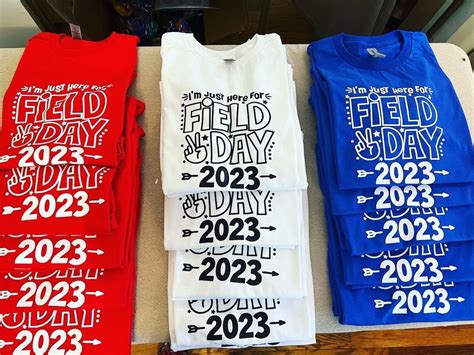 Why Field Day T-shirts Matter: Embracing Unity and Identity