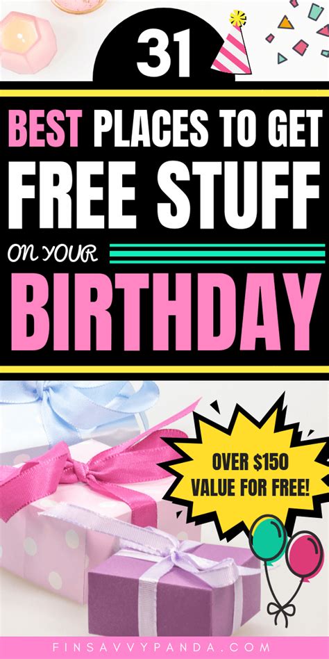 Why Getting Free Stuff on Your Birthday Matters