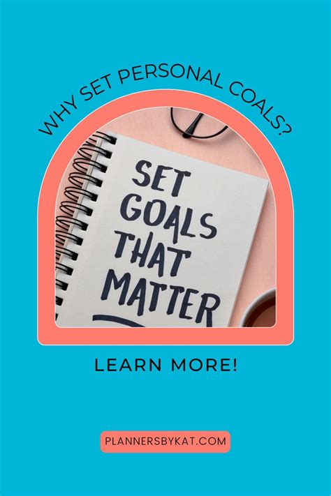 Why Goals Matter