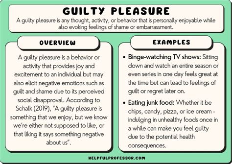 Why Guilty Pleasures Are Good for You