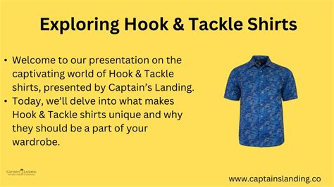 Why Hook and Tackle Shirts Matter