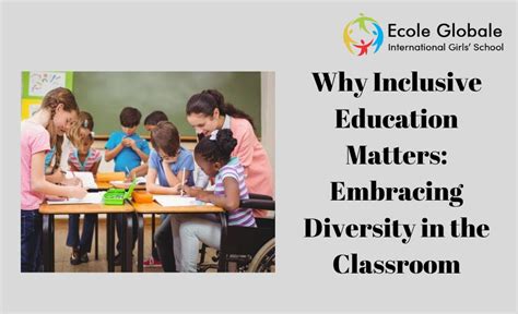 Why Inclusive Education Matters