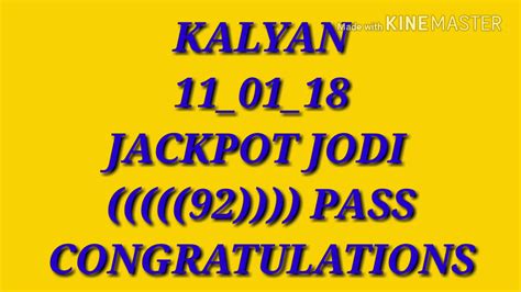 Why Kalyan Jackpot Jodi Matters