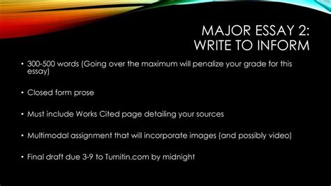 Why Major Essay Matters in Today's World