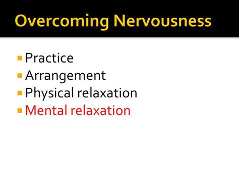 Why Overcoming Your Nervousness Matters
