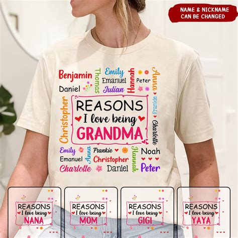 Why Personalized Grandma Shirts Matter