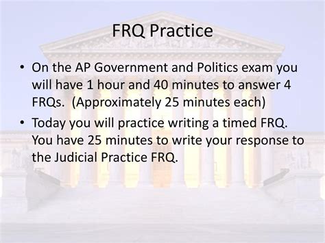 Why Practice Past FRQs Matters