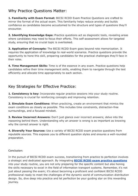 Why Practice Questions Matter