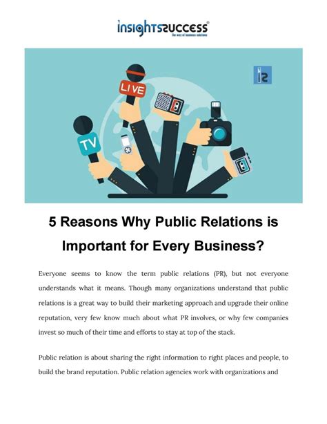 Why Public Relations is Important