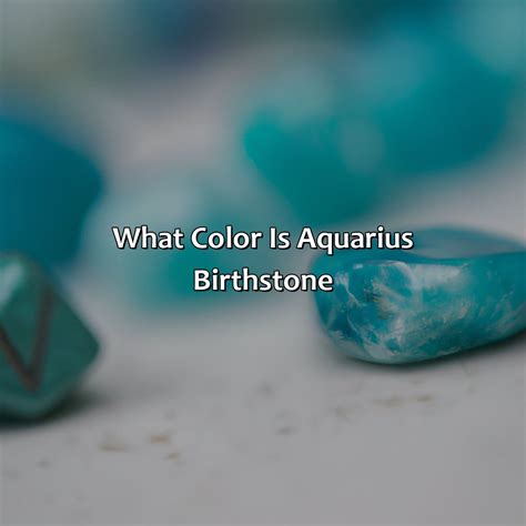 Why Purple is the Birthstone Color for Aquarius