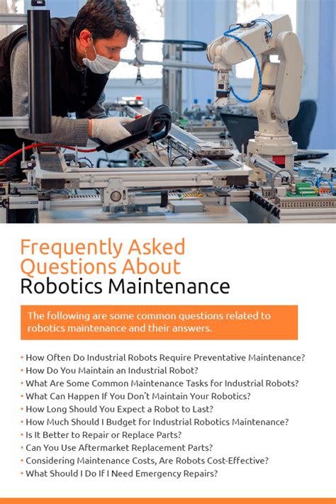 Why Robot Maintenance Matters