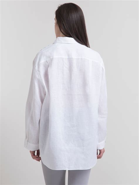 Why Sheer White Oversized Collared Shirts Are a Wardrobe Essential