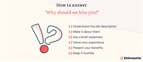 Why Should You Hire Me Answers PDF