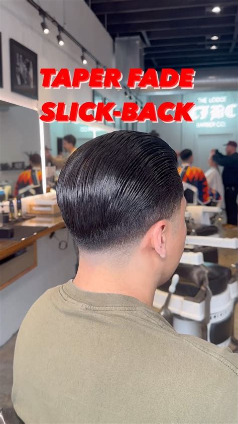 Why Slicked-Back Haircuts Reign Supreme