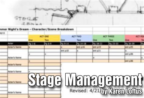 Why Stage Management Matters