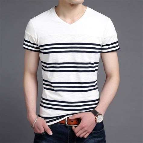 Why Striped V-Neck T-Shirts Matter