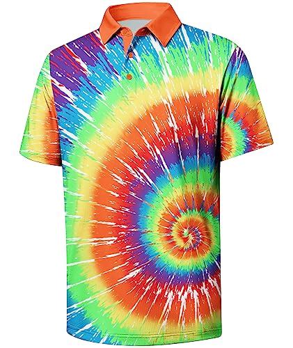 Why Tie Dye Golf Shirts are the Perfect Choice