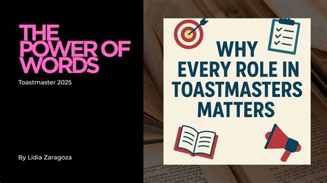 Why Toastmasters Matters