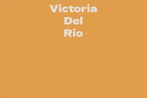 Why Victoria del Rio Matters