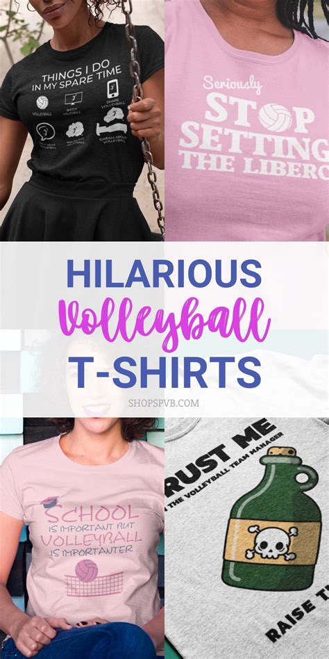 Why Volleyball Funny Shirts Matter: The Power of Humor in Sport