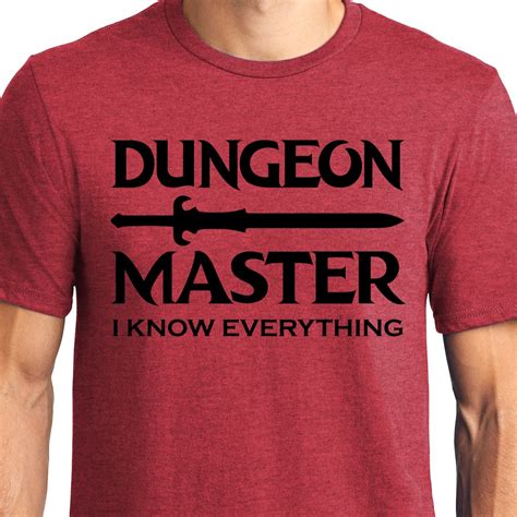 Why a Dungeon Master Shirt Matters