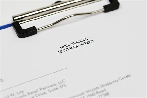 Why a Letter of Intent Matters