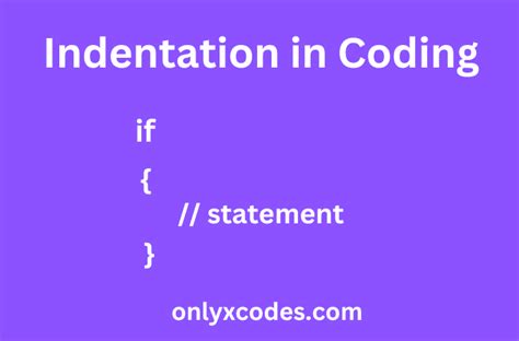 Why is indentation important?