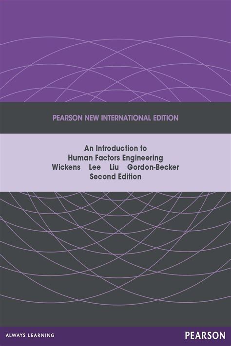 Wickens Christopher D., Lee John D., Liu Yili, Becker Sallie E. Gordon Ebook Reader