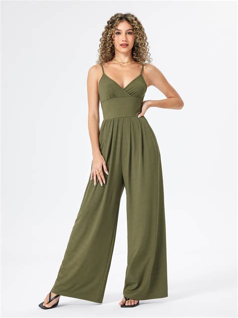 Wide-leg jumpsuits: