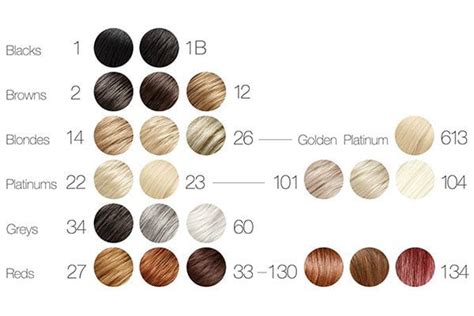 Wig Hair Colors by Number: 101