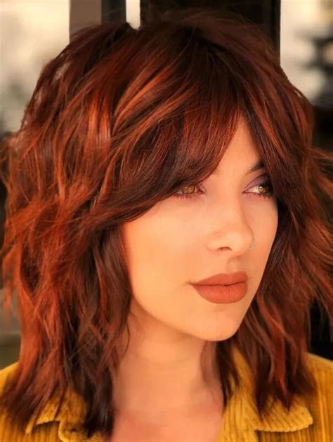 Wig Shops Layered Synthetic Lace Front Wavy 14" Swept Bangs Wigs