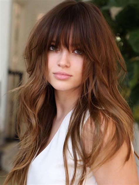 Wigs Long Hair Brown Synthetic Wavy Layered Wig Affordable Lace Long Wigs