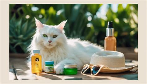 Wigs can help to protect cats from sunburn.