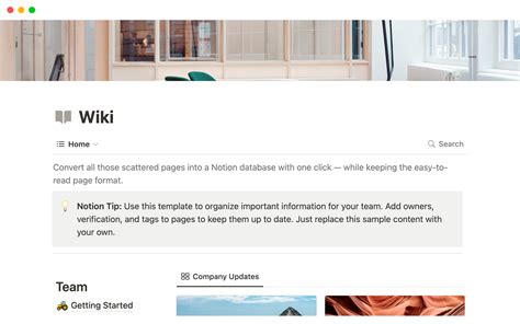 Wiki Templates Free