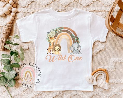 Wild and One: A Unique and Memorable First Birthday Shirt