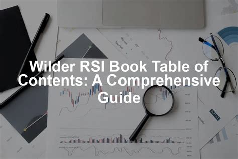 Wilder RSI Book Table of Contents