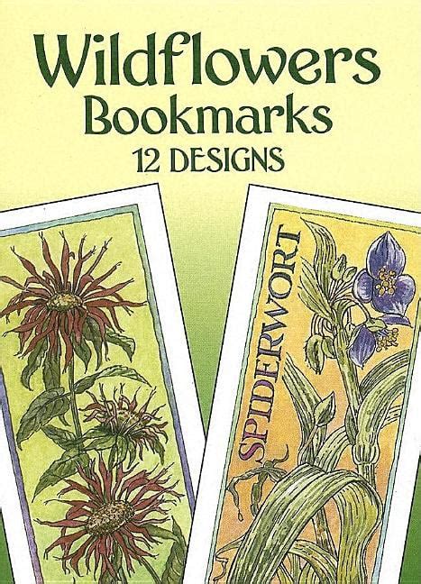 Wildflowers Bookmarks 12 Designs Dover Bookmarks Doc