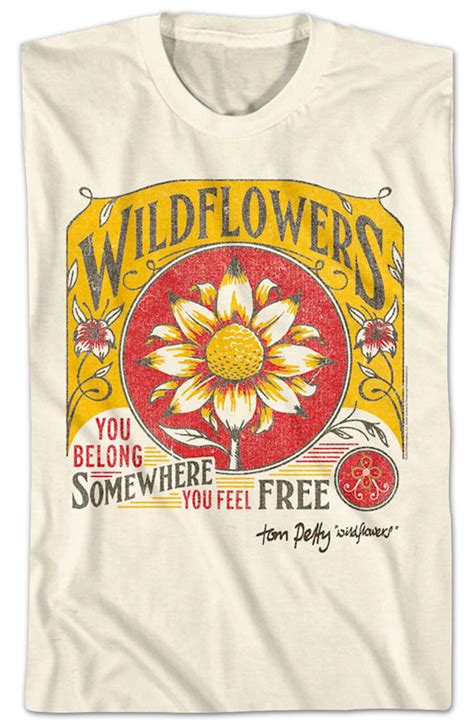 Wildflowers Tom Petty T-Shirt: A Timeless Tribute to a Rock Legend