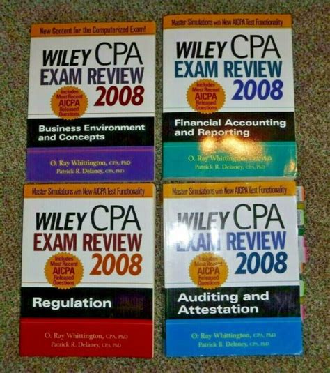 Wiley CPA Exam Review 2008 Regulation Reader
