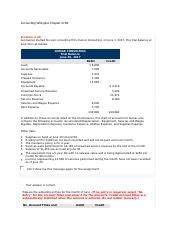 Wiley Plus Intermediate Accounting Chap 4 Answers PDF