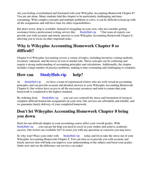 Wiley accounting 100 homework answers bing PDF Kindle Editon