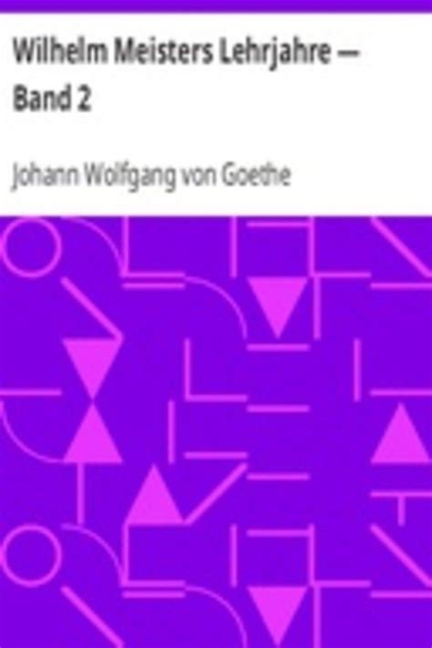 Wilhelm Meisters Lehrjahre — Band 2 German Edition PDF