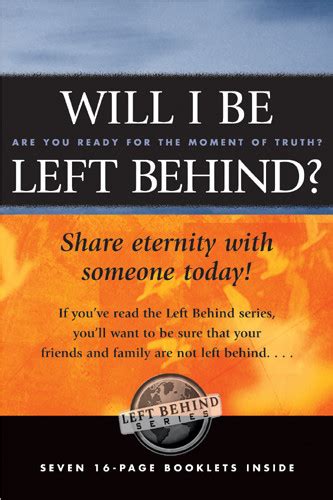 Will I Be Left Behind 7-pack Are you ready for the moment of truth Doc