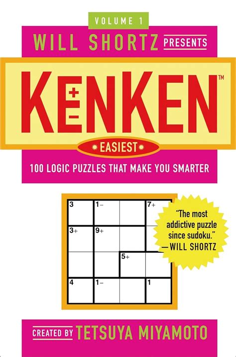 Will Shortz Presents Cup of KenKen 100 Logic Puzzles That Make You Smarter Doc