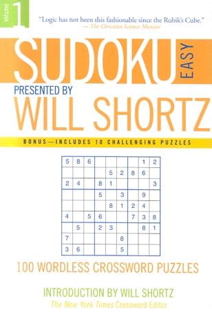 Will Shortz Presents Simple Sudoku Volume 1 100 Wordless Crossword Puzzles Doc