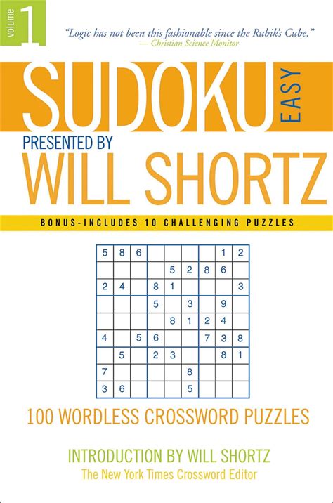 Will Shortz Presents Sudoku for Your Vacation 100 Wordless Crossword Puzzles Epub