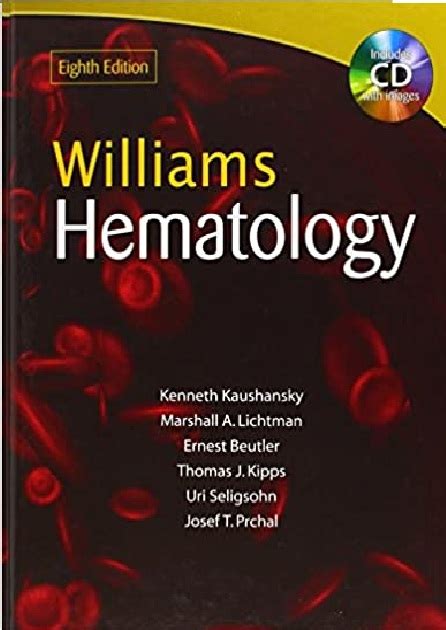 Williams Hematology Companion Manual 8th Edition Kindle Editon